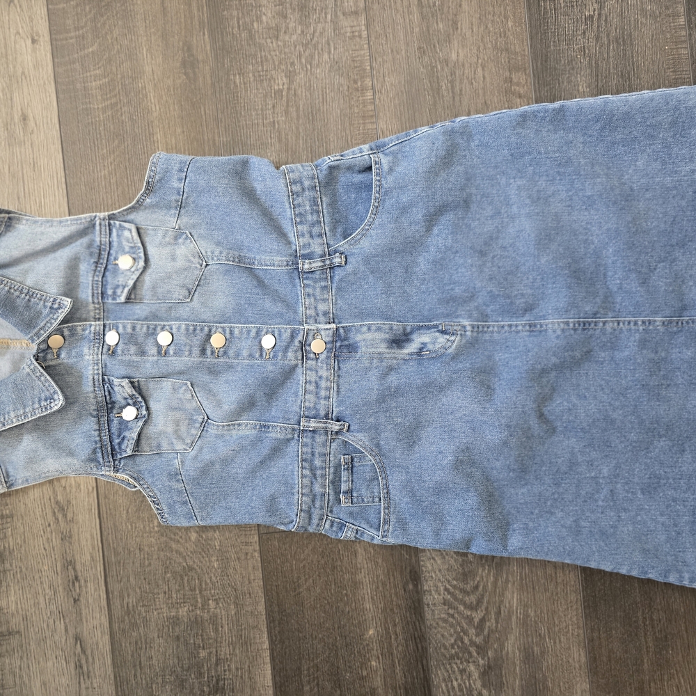 Joie Denim Button-Up Dress
